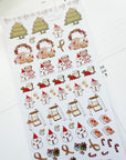 Catdoo | Snow Meow Washi Sticker Sheet