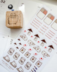 Catdoo | Mini Habit Tracker Washi Sticker Sheet