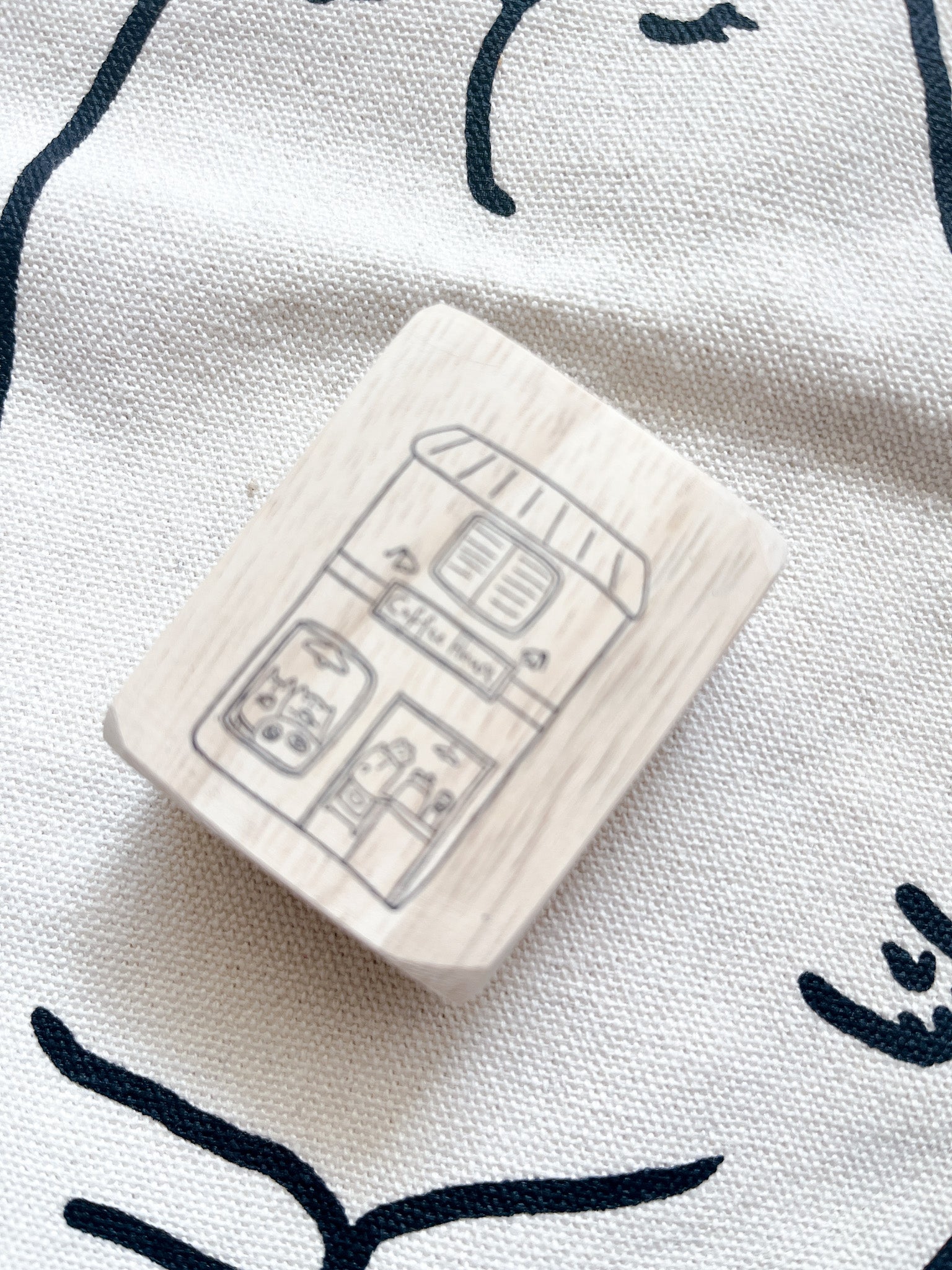 Catdoo Designs | Coffee House Rubber Stamp