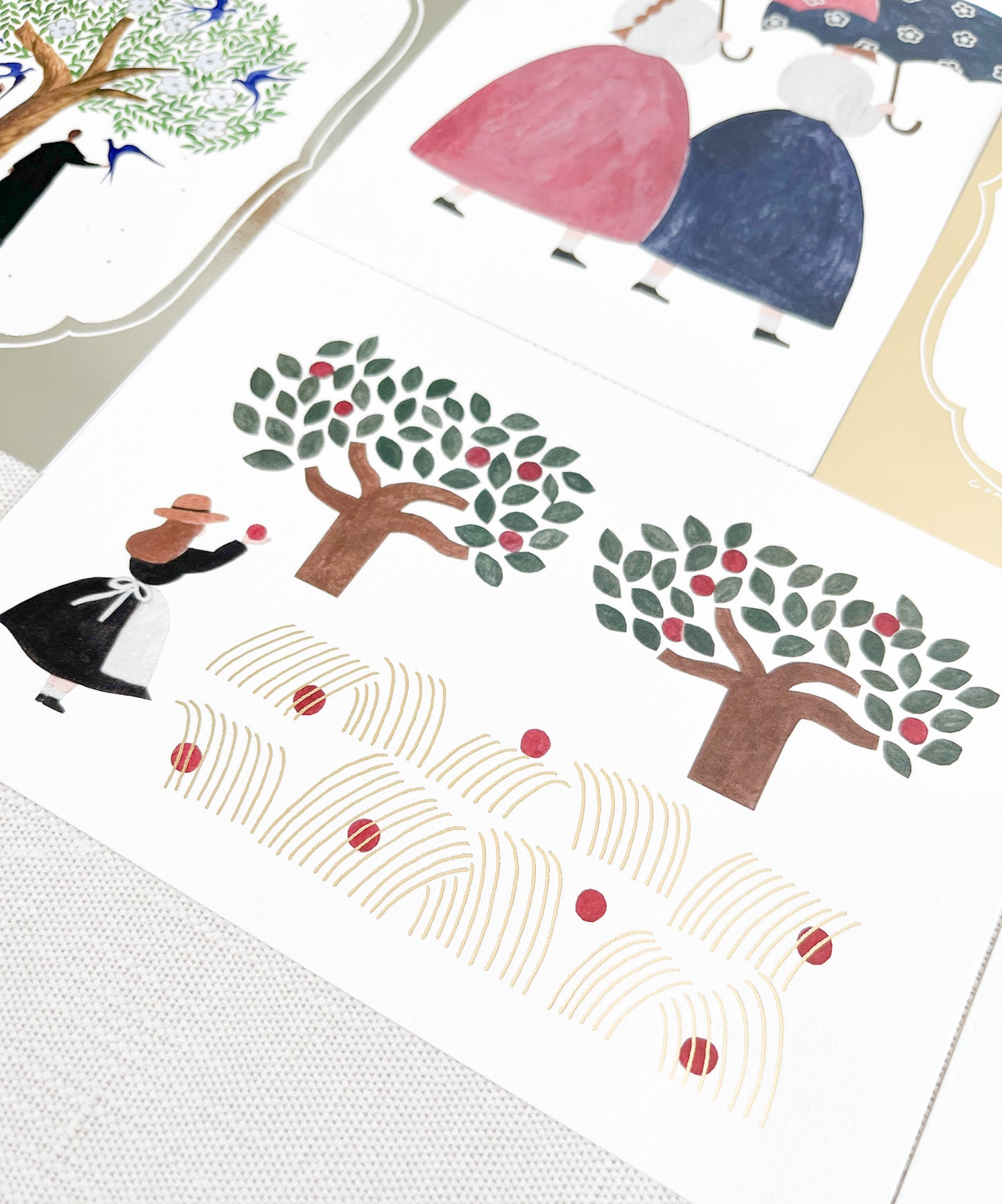 Necktie | Apple Field Postcard