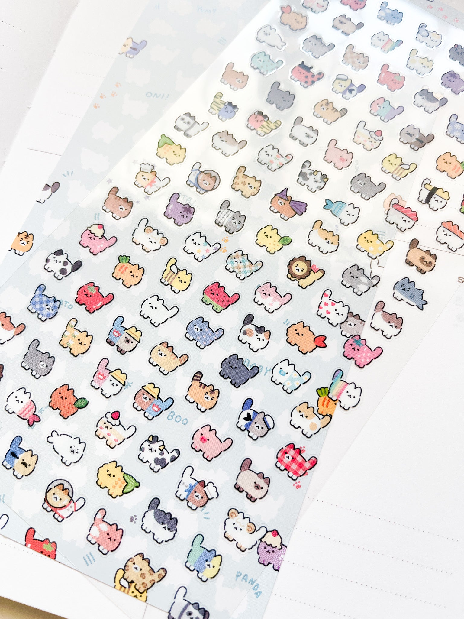 MENEオーダーページ Mind Wave | Seals | Maybe a Cat | 82369 – KuboandLucy Stationery Co