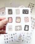 Dana ate Oatmeal | Tea in the Sky Washi Sticker Sheet