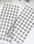 Kuboandlucy Stationery Co | Vintage Typewriter Letters Sticker Sheet