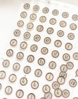 Kuboandlucy Stationery Co | Vintage Typewriter Letters Sticker Sheet