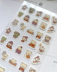 Kuboandlucy Stationery Co | Halloween Bears Sticker Sheet