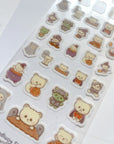 Kuboandlucy Stationery Co | Halloween Bears Sticker Sheet