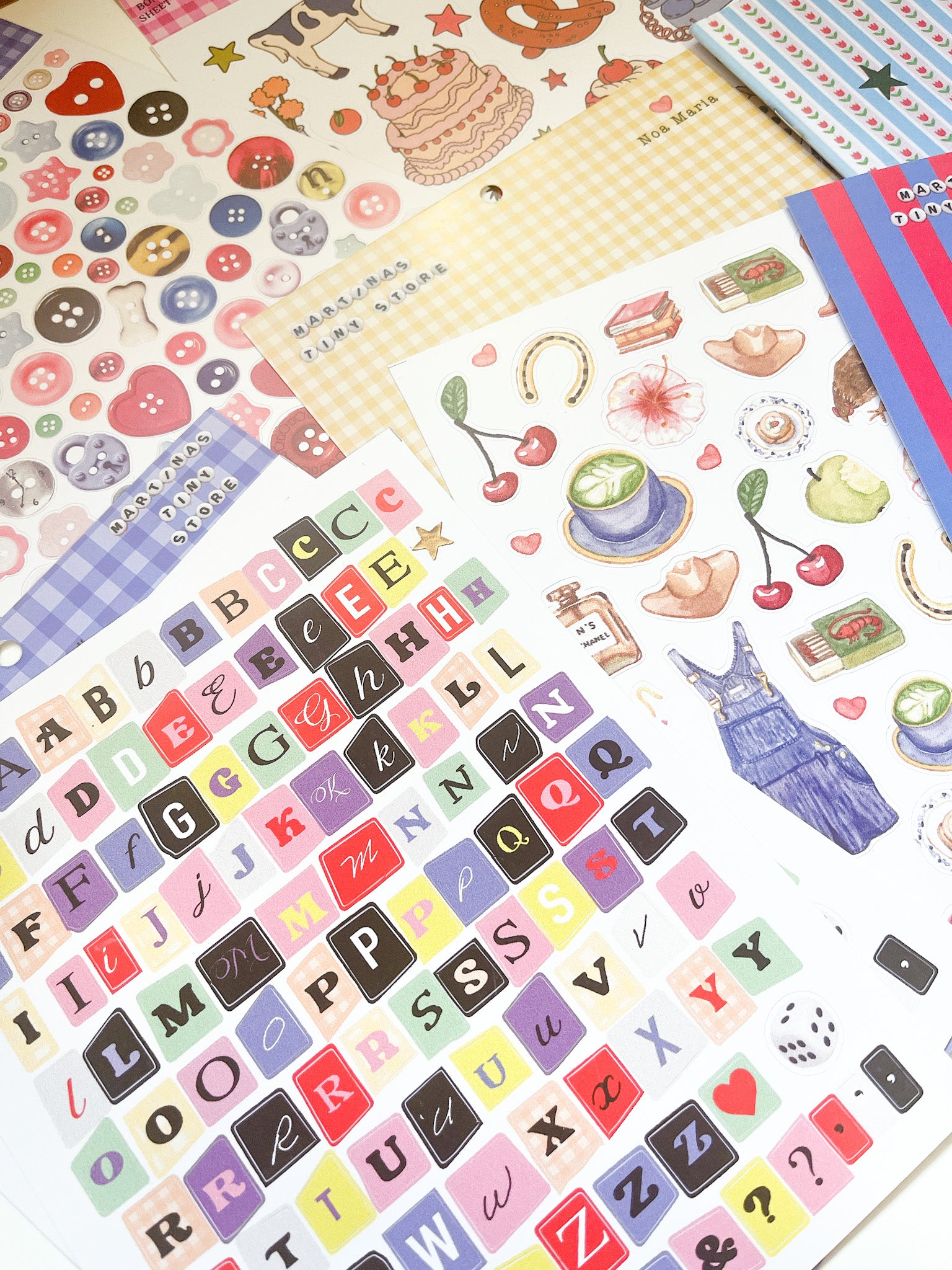 Tiny Store x Noa Maria | Sticker Sheet