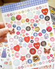 Tiny Store | Buttons Sticker Sheet