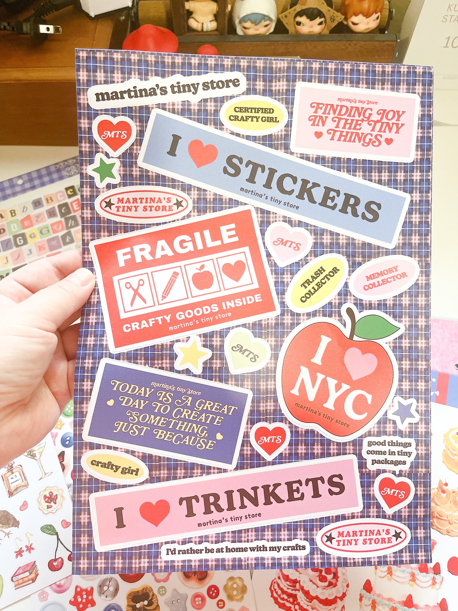 Tiny Store | Official Merch Stickers