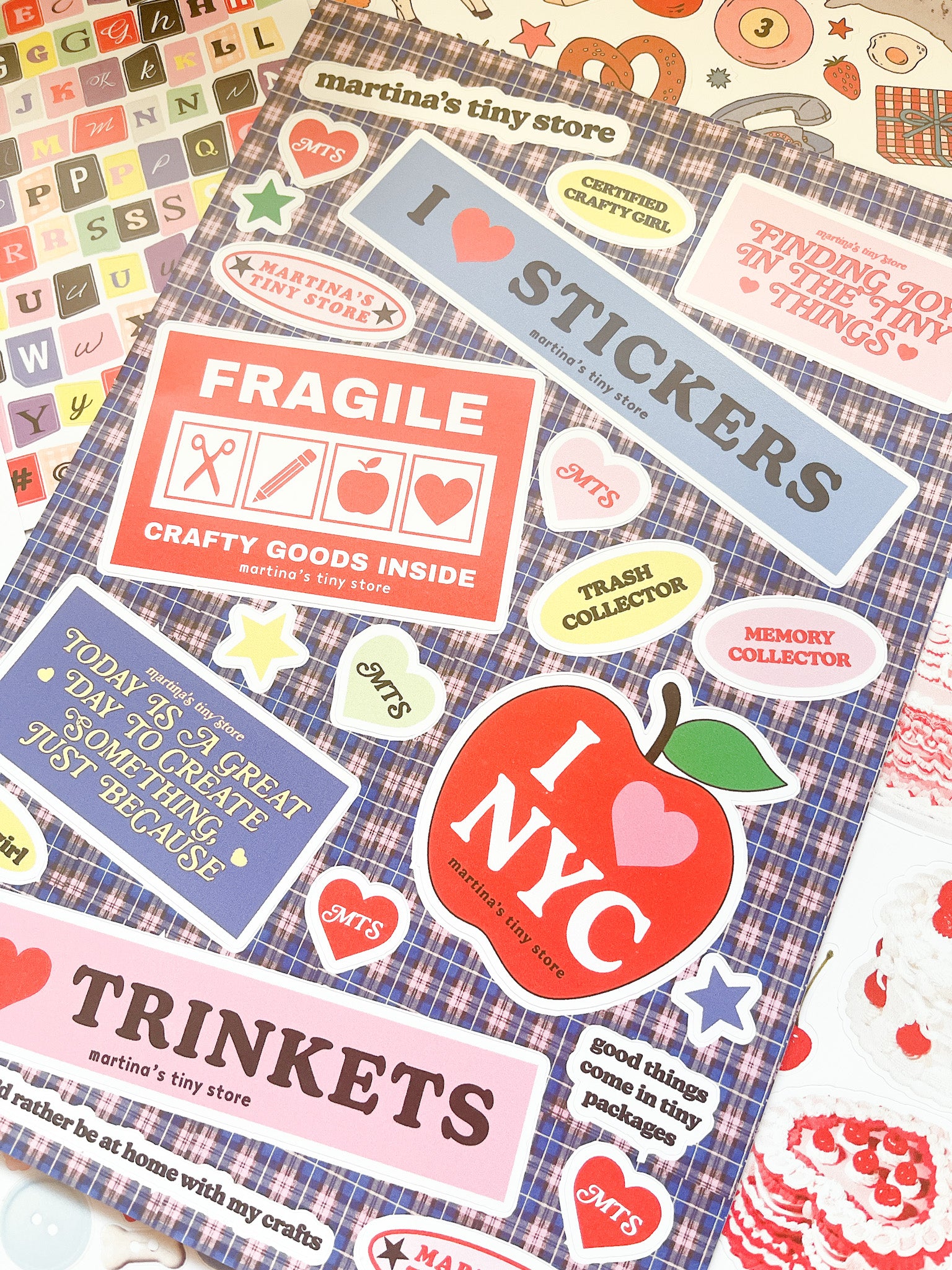 Tiny Store | Official Merch Stickers