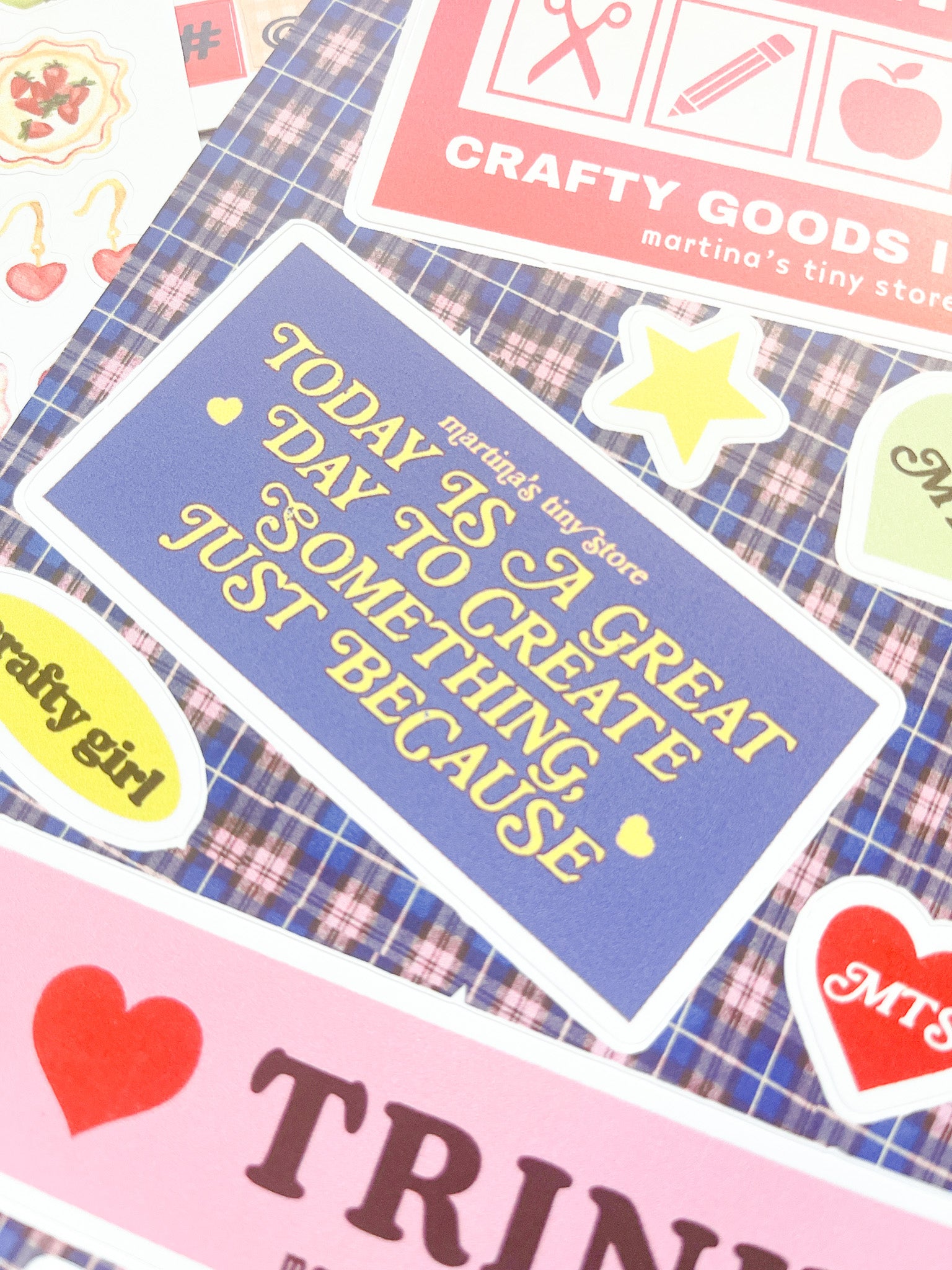 Tiny Store | Official Merch Stickers