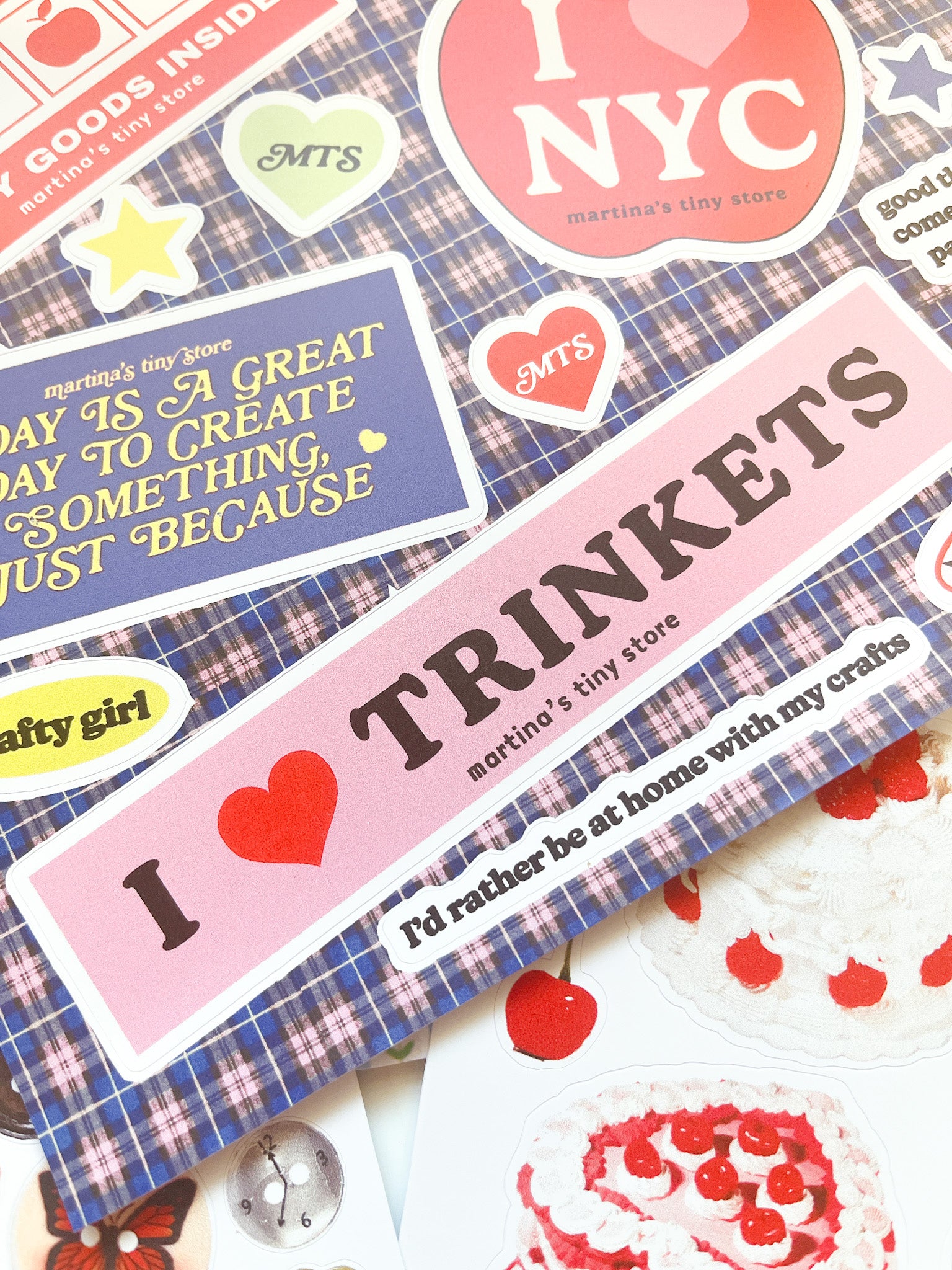 Tiny Store | Official Merch Stickers