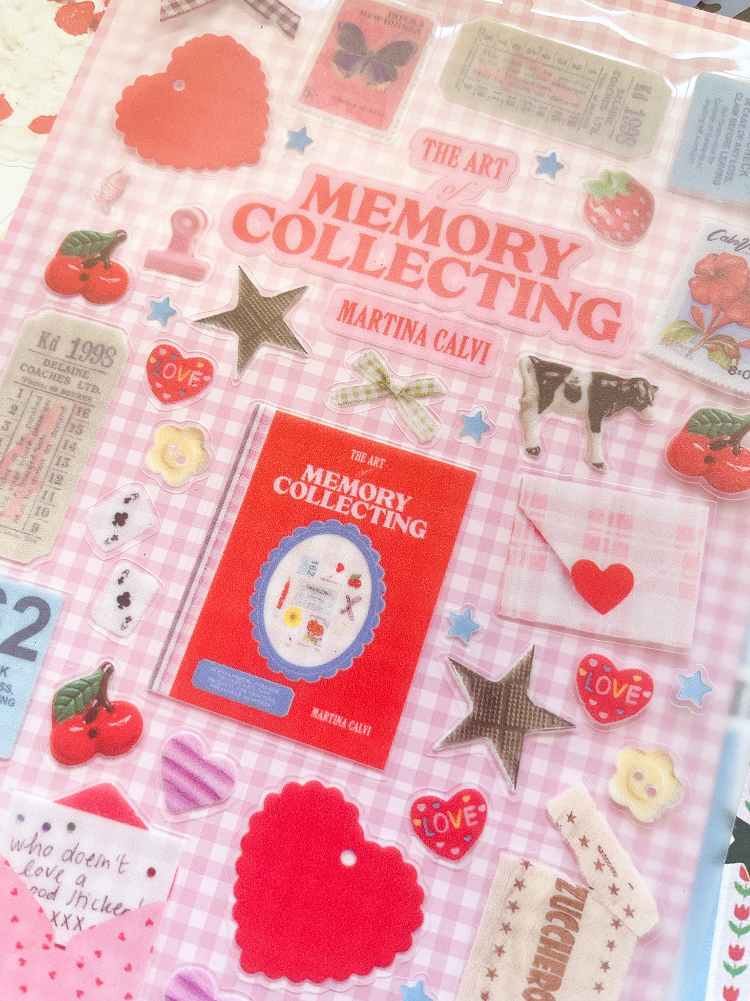 Tiny Store | The Art of Memory Collecting Sticker Sheet