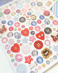 Tiny Store | Buttons Sticker Sheet