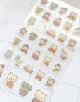 Kuboandlucy Stationery Co | Halloween Bears Sticker Sheet