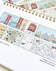 Kuboandlucy x Dana ate Oatmeal | Hello San Francisco Full Scene Sticker