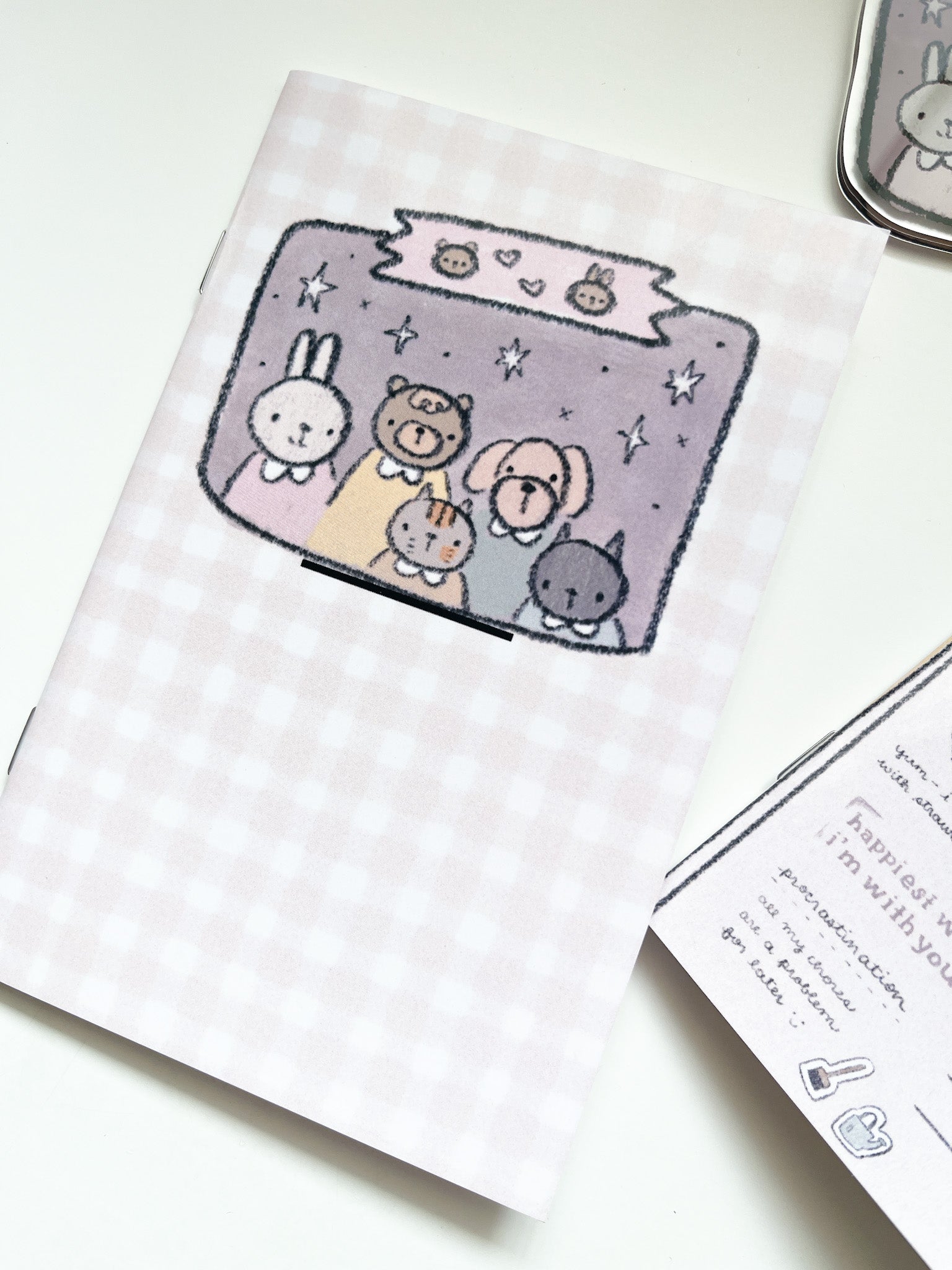 Kuboandlucy Stationery Co | Friend's Sticker Release Book | A6 Size
