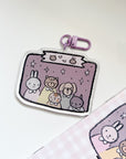 Kuboandlucy x Dana Ate Oatmeal | Friend's Acrylic Keychain