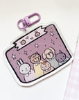 Kuboandlucy x Dana Ate Oatmeal | Friend's Acrylic Keychain