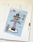 Hohoemi | Purine A La Mode Clear Postcard