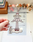 Hohoemi | Purine A La Mode Clear Postcard
