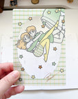 Hohoemi | With You Everything Pops Clear Postcard