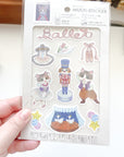 Arisa Shimoda | Ballet and Cat Multi Sticker | MLS-SA02