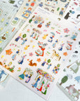 AIKO FUKAWA | Rabbit Garden Sticker Sheet | 22-876