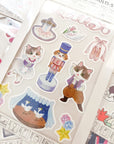 Arisa Shimoda | Ballet and Cat Multi Sticker | MLS-SA02