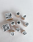 Yumi Kitagishi Mini Stamps | Various Designs