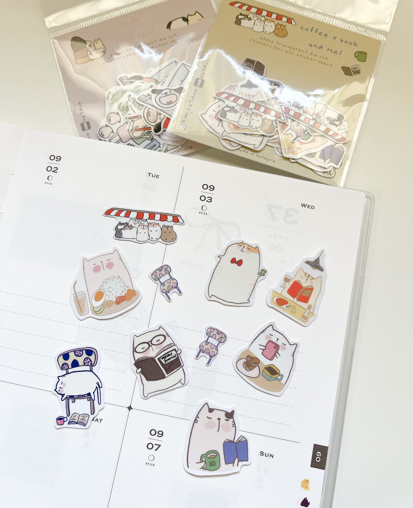 Catdoo | Love Your Self Sticker Flakes