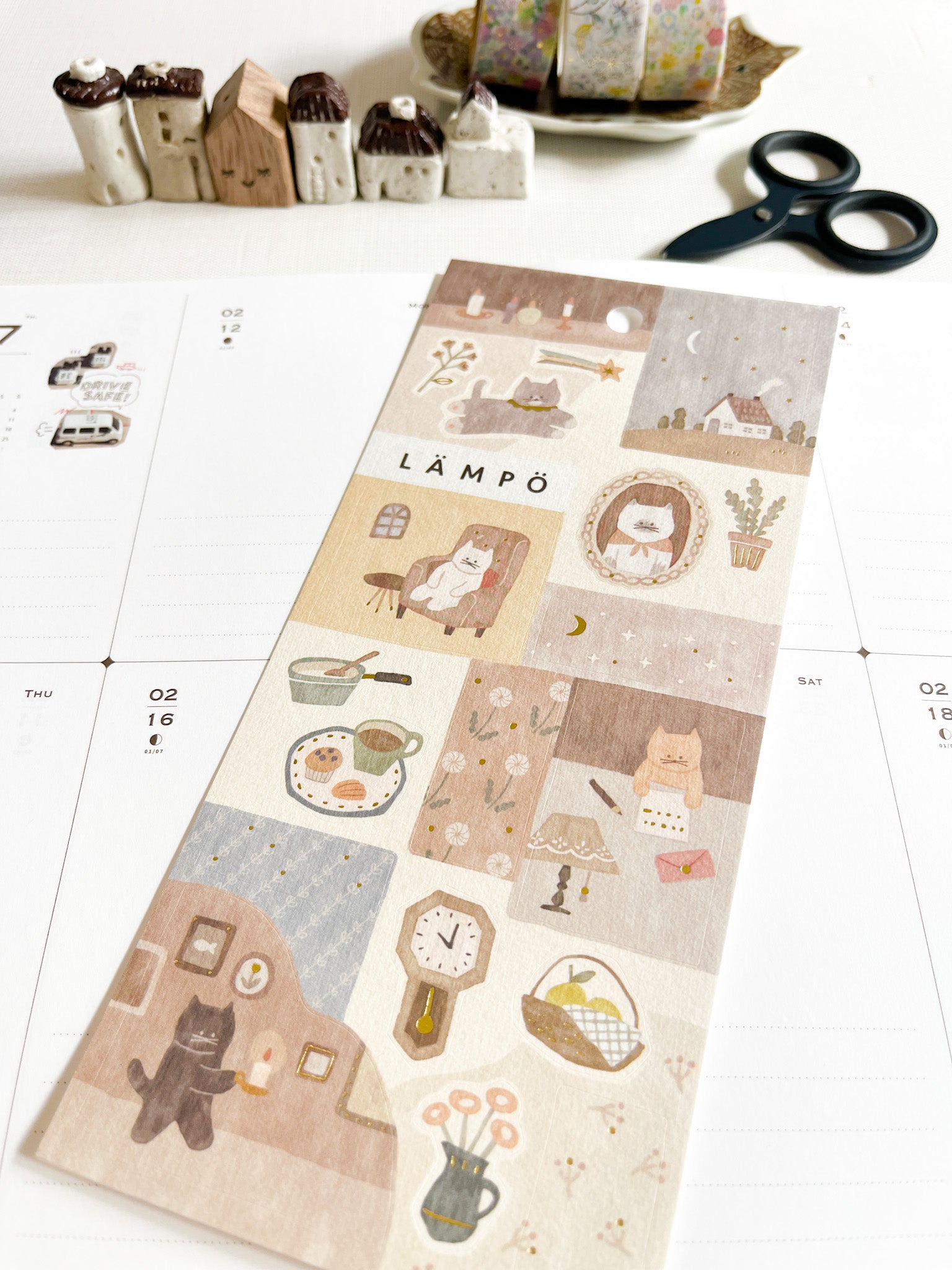 Mind Wave | LAMPO Cat & Night | 81646