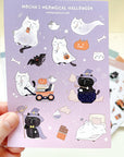 Moonaries Illo | Halloween Mocha Sticker Sheet