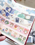 SAYURI FUJIMAKI | Tsukue no Ue no Ue (on top of the desk) Foil Washi Tape | 21-037