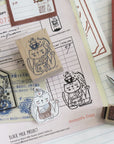 Black Milk Project | Neko Post Medium Rubber Stamp