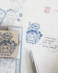 Black Milk Project | Neko Post Medium Rubber Stamp