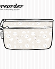 The Coffee Monsterz Co | Oxidized Potato Slim Stationery Pouch | JUNE PRE ORDER