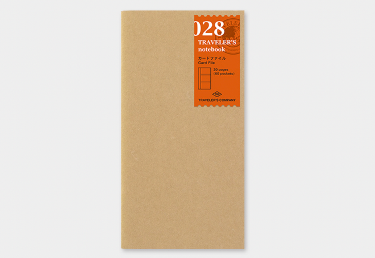 Traveler's Company | Regular Size Refill Card File | 028