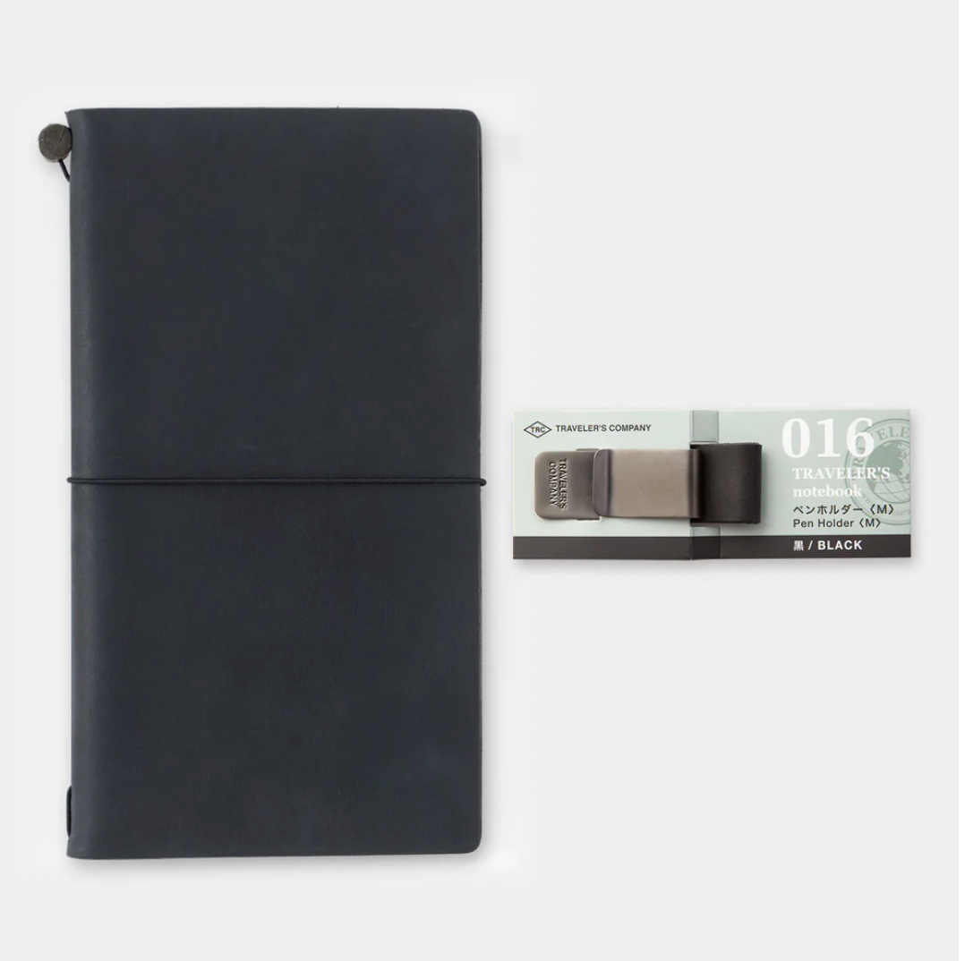 Traveler's Company | Pen Holder Medium Black | 016