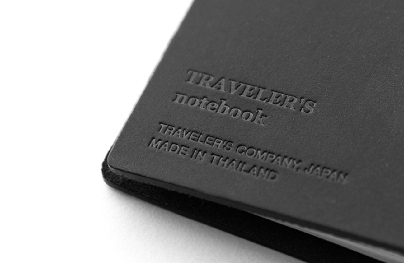 TRAVELER'S COMPANY | Notebook Cover | Passport | Black