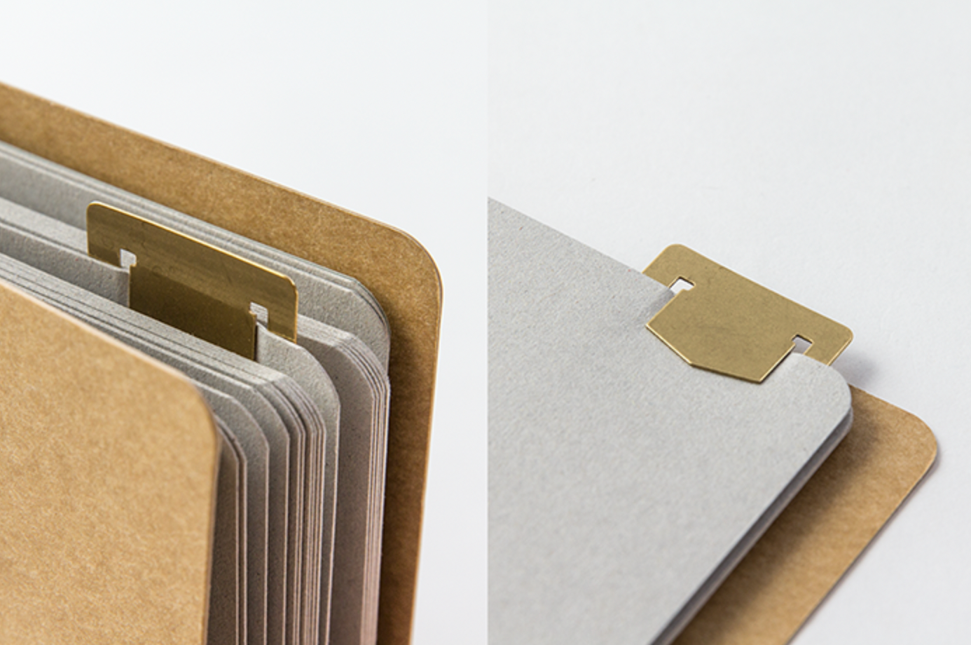 Traveler's Company | Brass Template Bookmark Alphabet