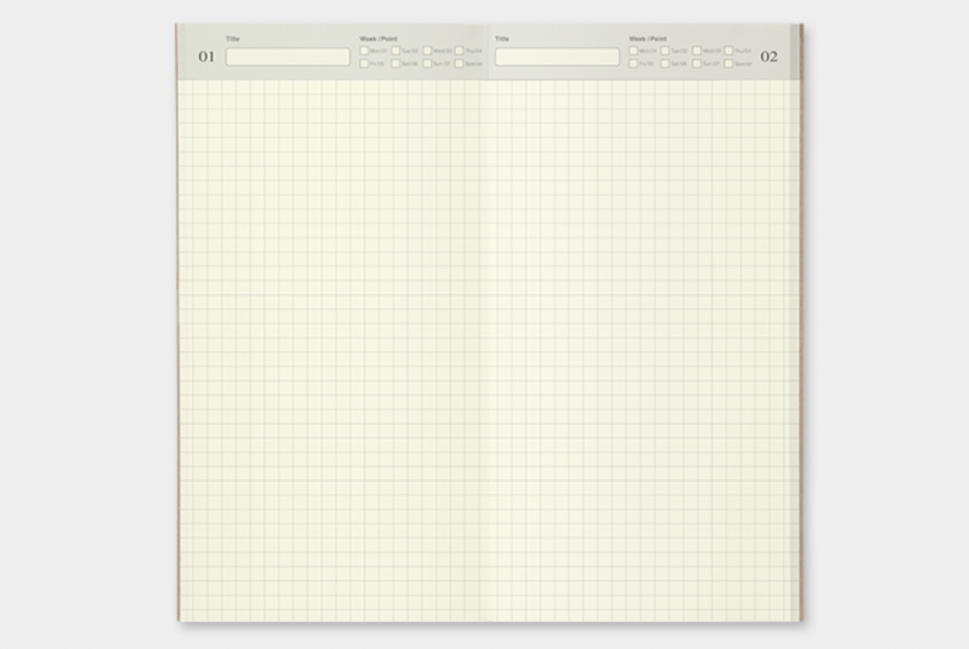 Traveler's Company | Regular Refill Free Diary | 005