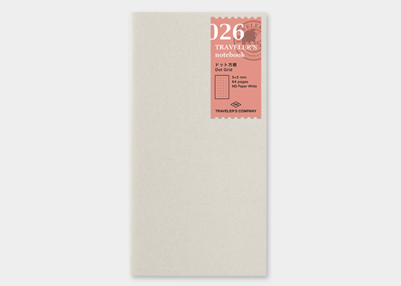 Traveler's Company | Regular Size Refill Dot Grid | 026