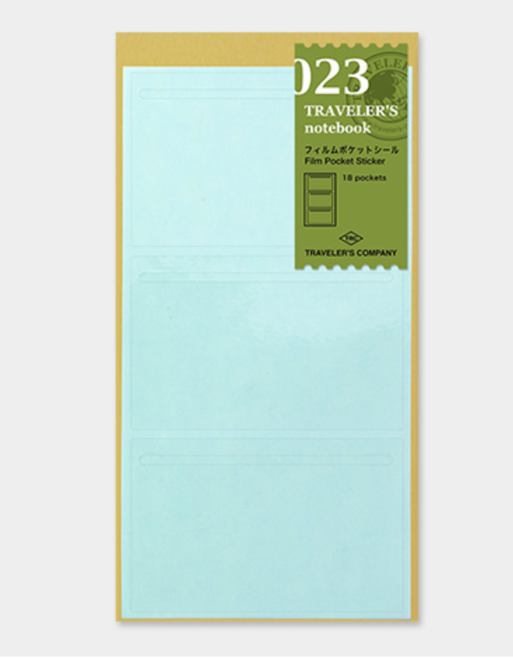 TRAVELER'S notebook 023 Film Pocket Sticker | Regular Size