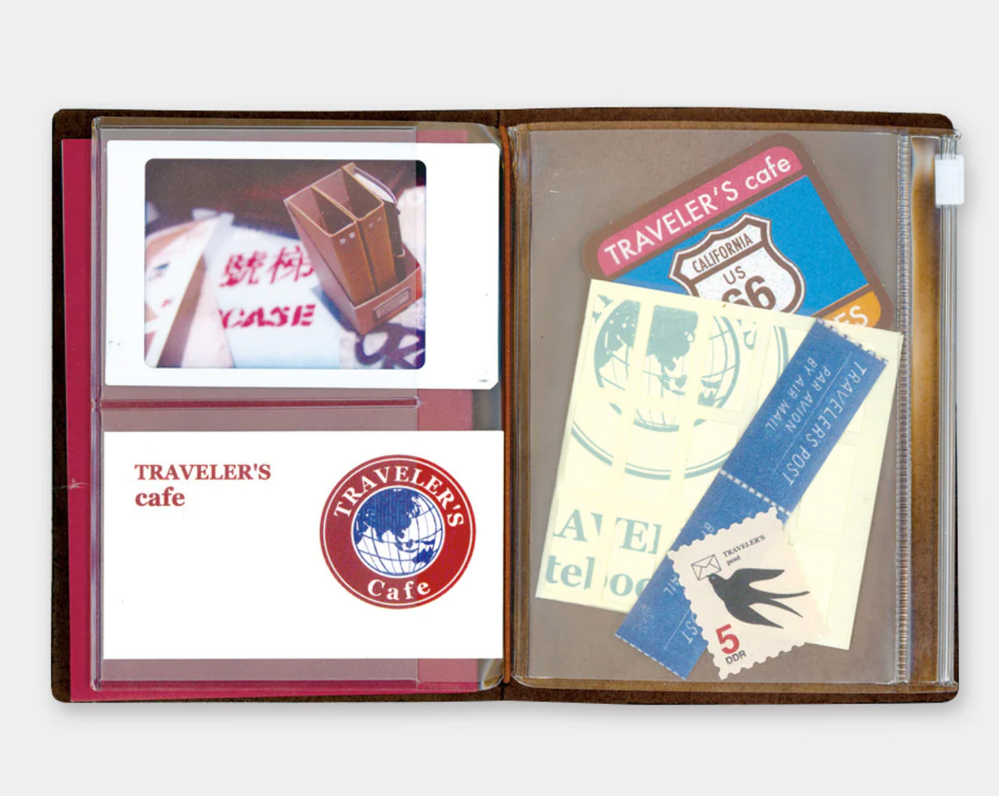 Traveler's Company | Passport Refill Zipper Pocket | 004