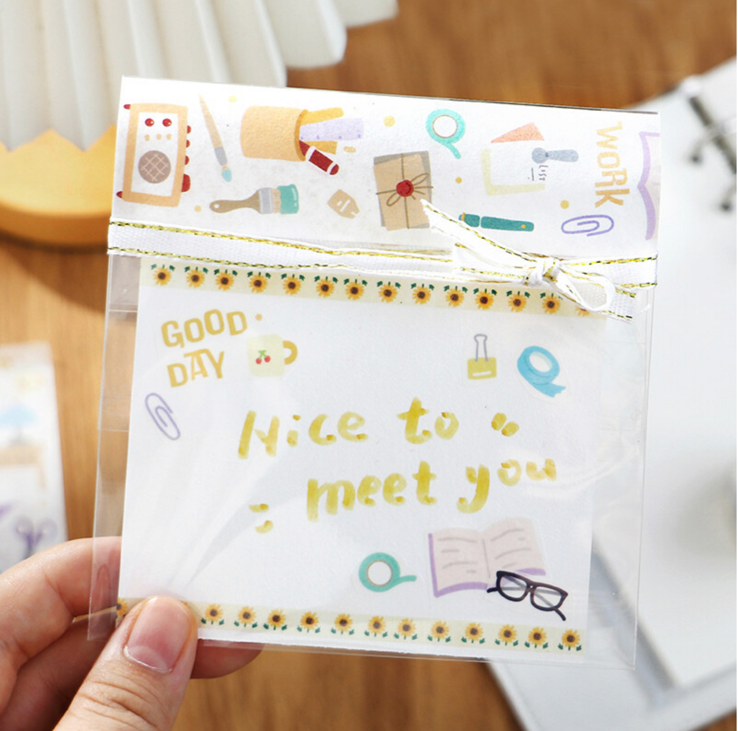 BGM | Notebook* Open for Business Washi Tape | BM-SB006