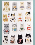 4Legs | Cat Portraits Sticker Sheet