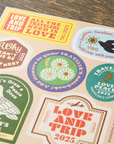 Traveler's Company | 2025 Sticker Set