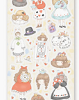 STICK II | Sho Lil Happiness | Adorable Wonderland Sticker Sheet