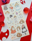 STICK II | Sho Lil Happiness | Adorable Wonderland Sticker Sheet